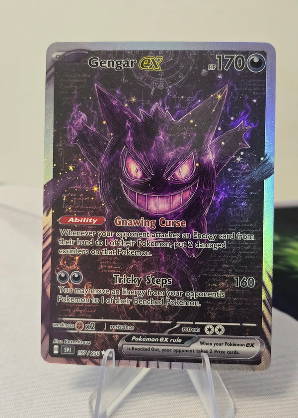 Gengar ex fan art card — gnawing curse (non-TCG) - SEIM COLLECTS