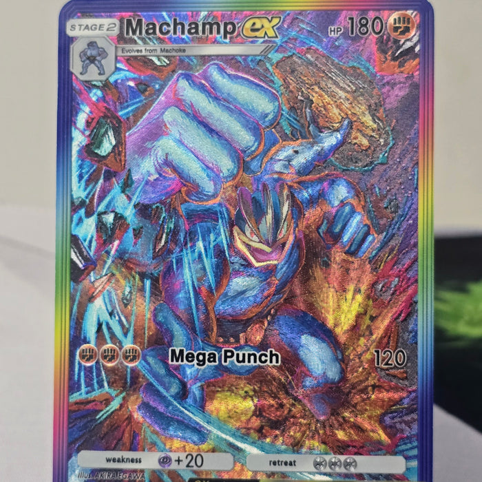 Machamp fan art card — mega punch (non-TCG) - SEIM COLLECTS