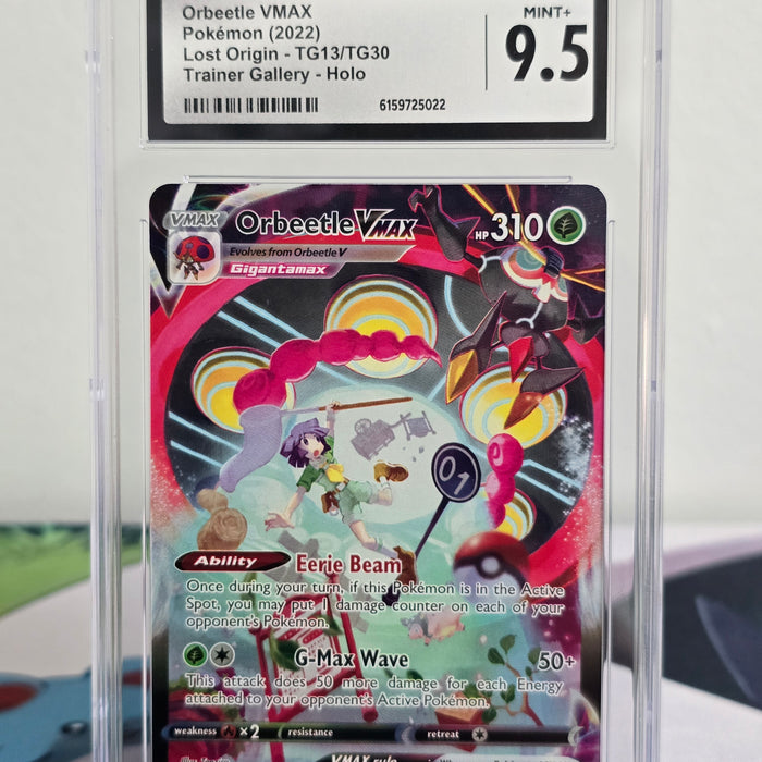 Orbeetle VMAX #TG13/TG30 — Lost Origin Trainer Gallery — CGC 9.5 Mint+