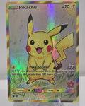 Pikachu fan art card — hand-drawn rainbow holo custom card (non-TCG) - SEIM COLLECTS