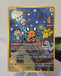 Dedenne fan art card — night concert (non-TCG) - SEIM COLLECTS