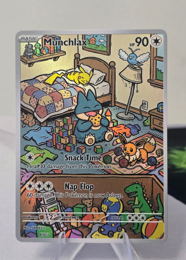 Munchlax fan art card — snack time (non-TCG) - SEIM COLLECTS