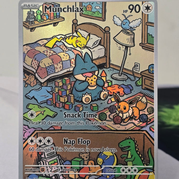 Munchlax fan art card — snack time (non-TCG) - SEIM COLLECTS