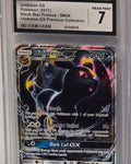 Umbreon GX #SM36 SM Black Star Promo CGC 7 Near Mint graded slab - SEIM COLLECTS