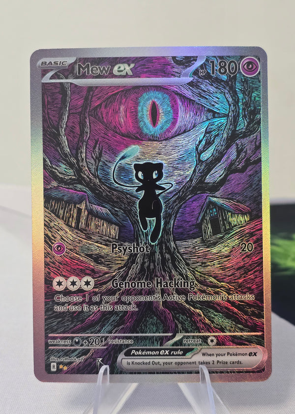 Mew fan art card — ancient tree (non-TCG) - SEIM COLLECTS