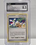 Tropical Wind DP48 World Championships Top 32 — Black Star Promos (2009) — CGC 8.5 NM - Mint+ - SEIM COLLECTS